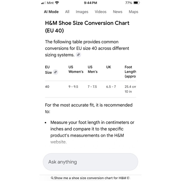 H&M Black White Ikat Pattern Platform Slide Sandals Size 40 (Fit US Size 9) - Picture 8 of 8